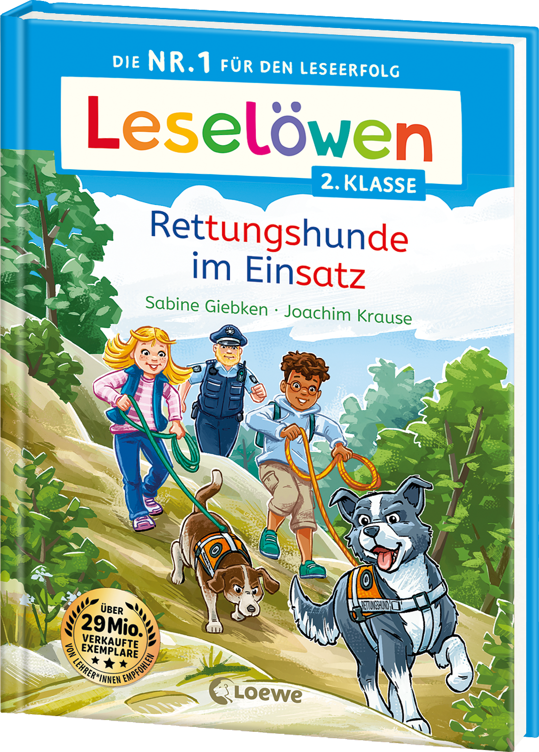 Leselöwen 2. Klasse - Rettungshunde im Einsatz 9783743217461