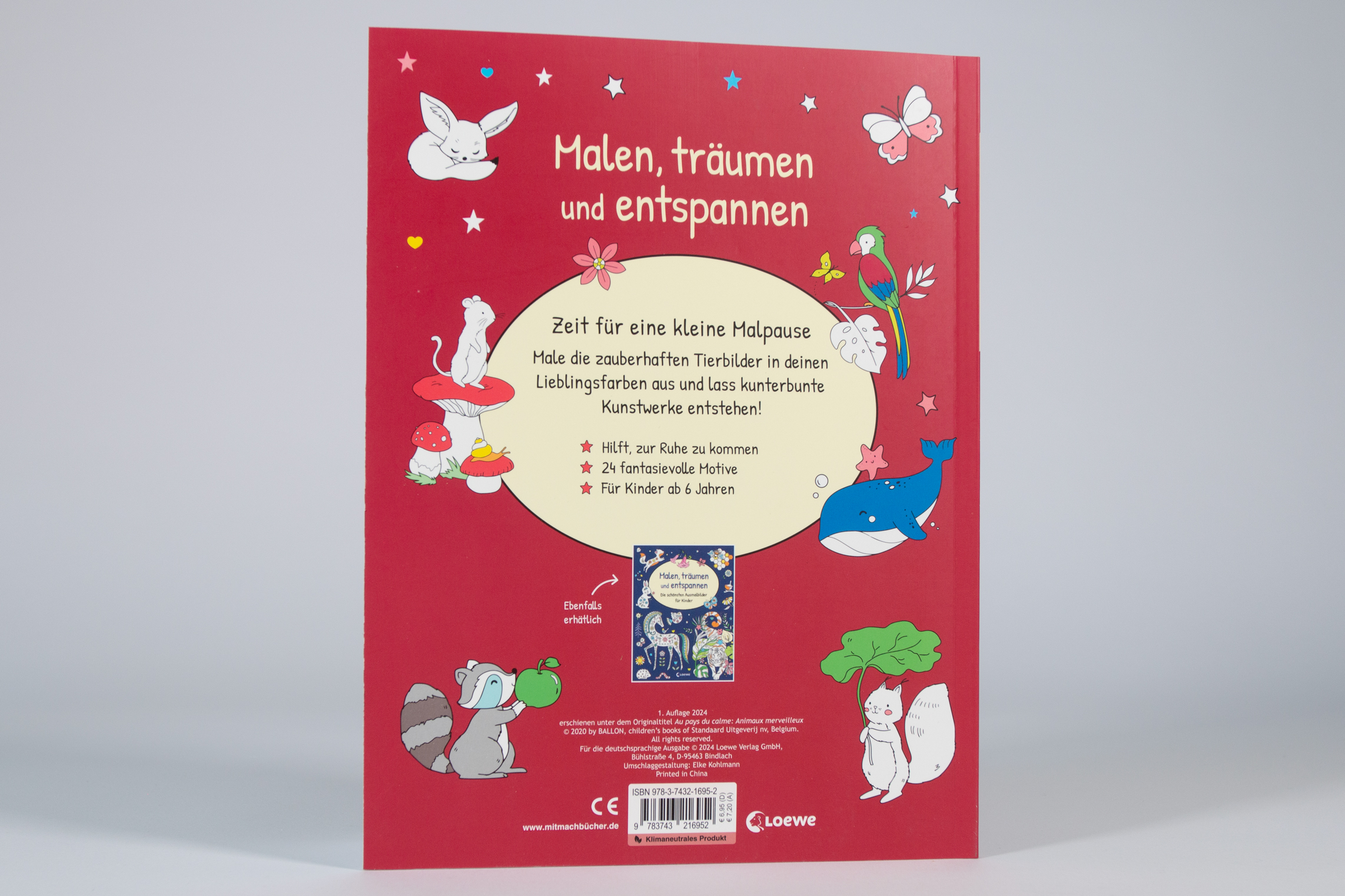 Malen, träumen und entspannen - Die schönsten Tierbilder für Kinder 9783743216952_2