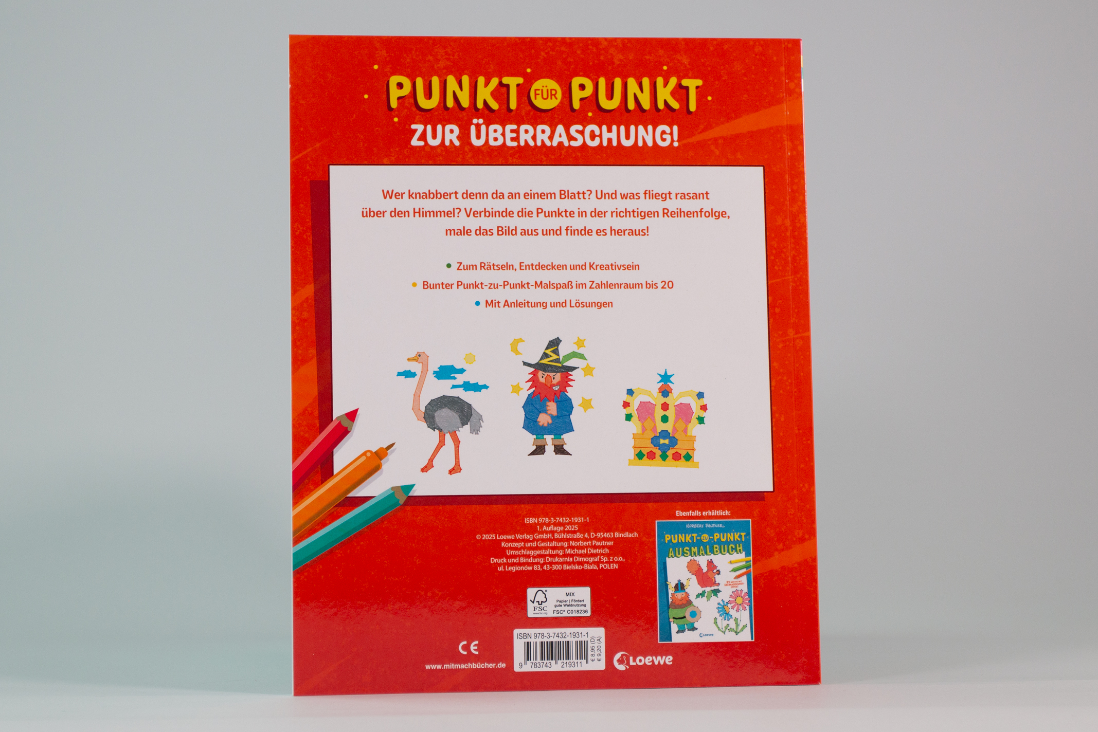 Punkt-zu-Punkt-Ausmalbuch (orange) 9783743219311_3 Punkt-zu-Punkt-Ausmalbuch (orange) 9783743219311_3