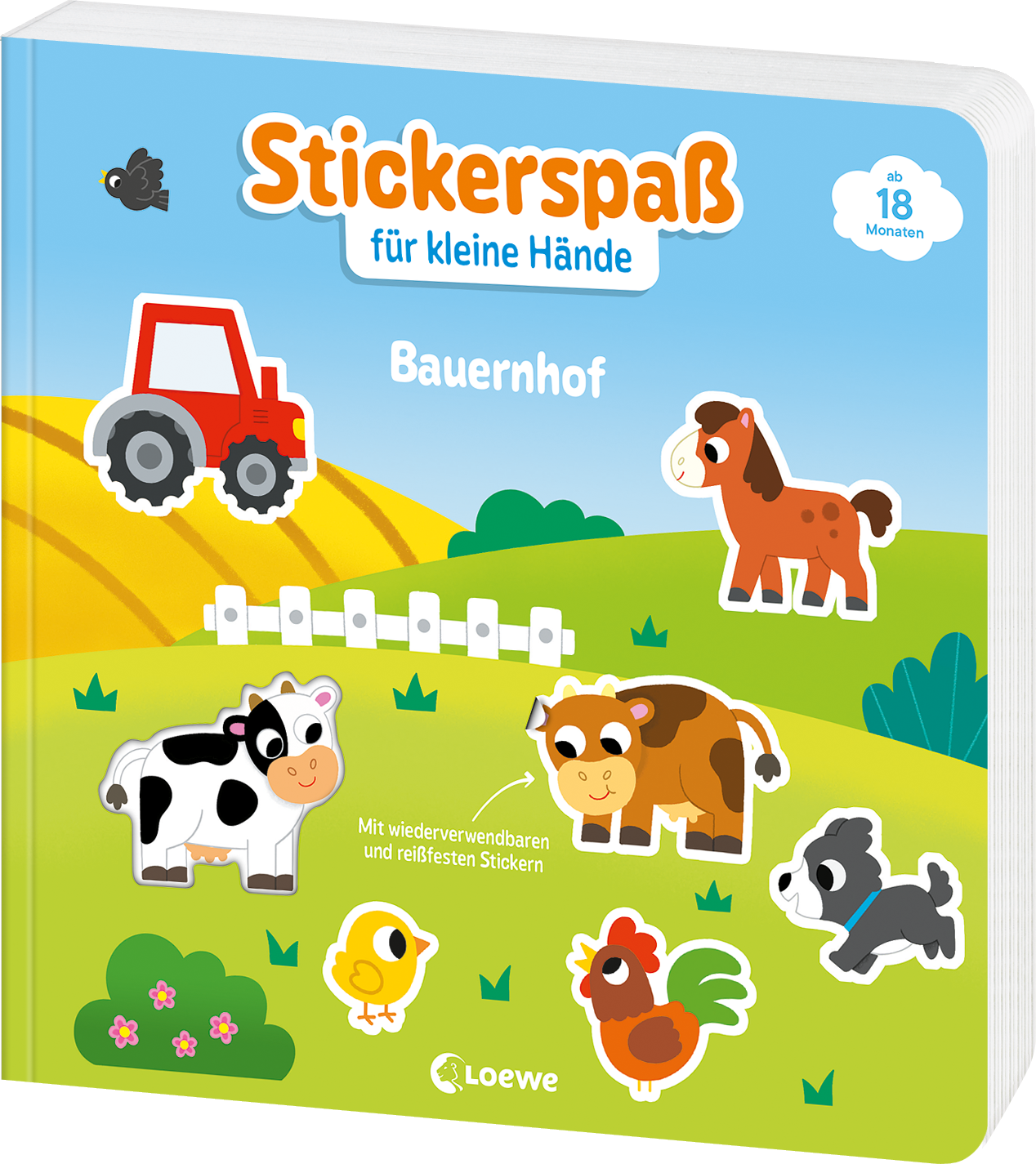 Stickerspaß für kleine Hände - Bauernhof 9783743224070