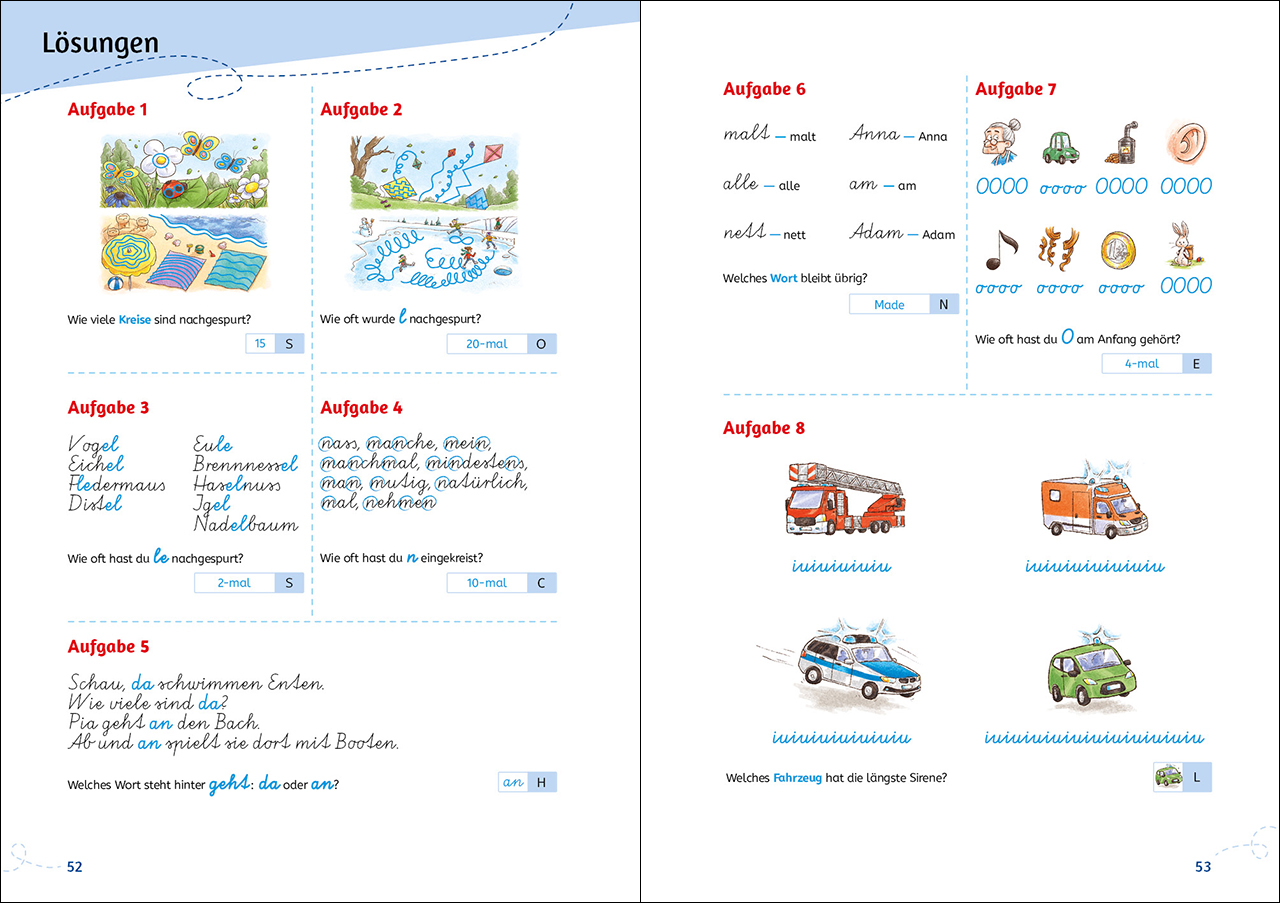 Leselöwen Lernhilfen - Schreibschrift lernen - 2. Klasse 9783743213524_4 Leselöwen Lernhilfen - Schreibschrift lernen - 2. Klasse 9783743213524_4