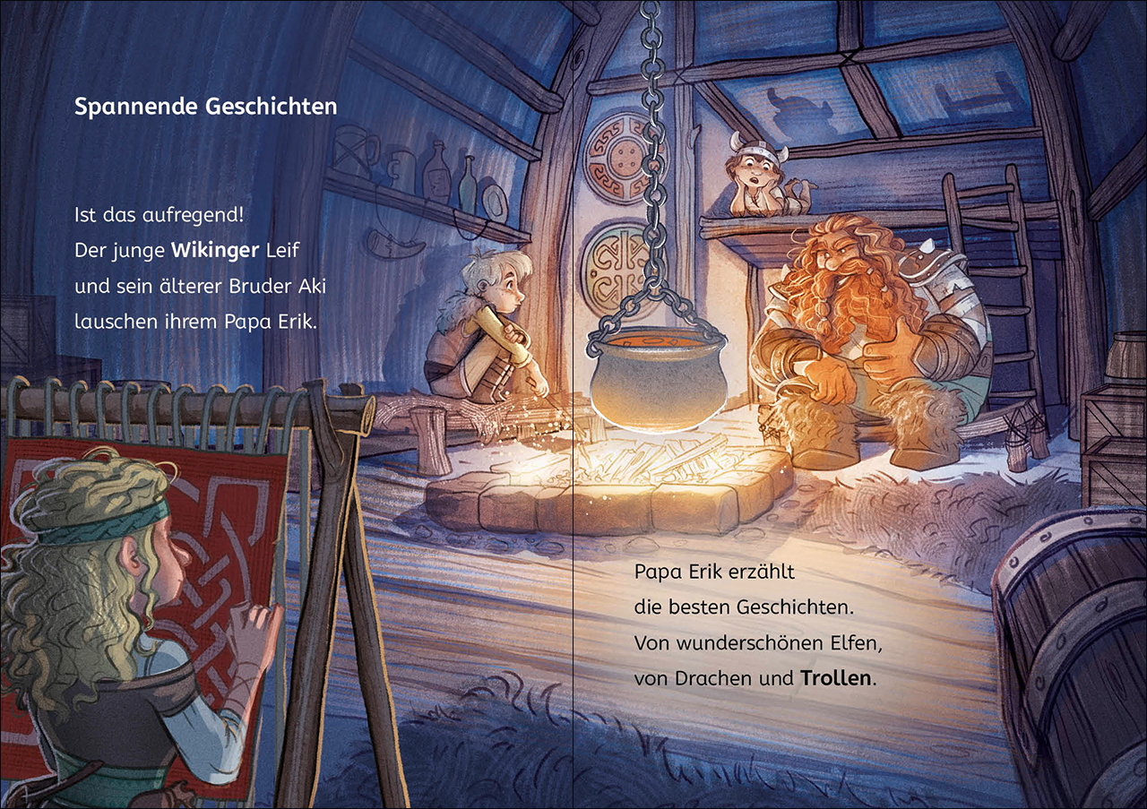 Leselöwen 1. Klasse - Der mutigste Wikinger der Welt 9783743208292_1
