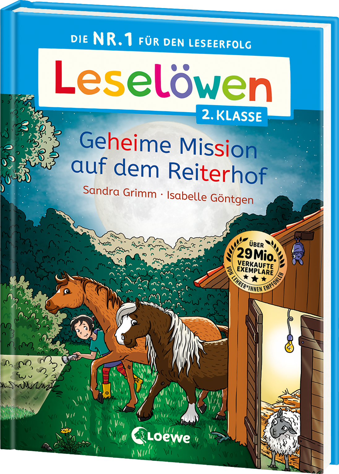Leselöwen 2. Klasse - Geheime Mission auf dem Reiterhof 9783743215016