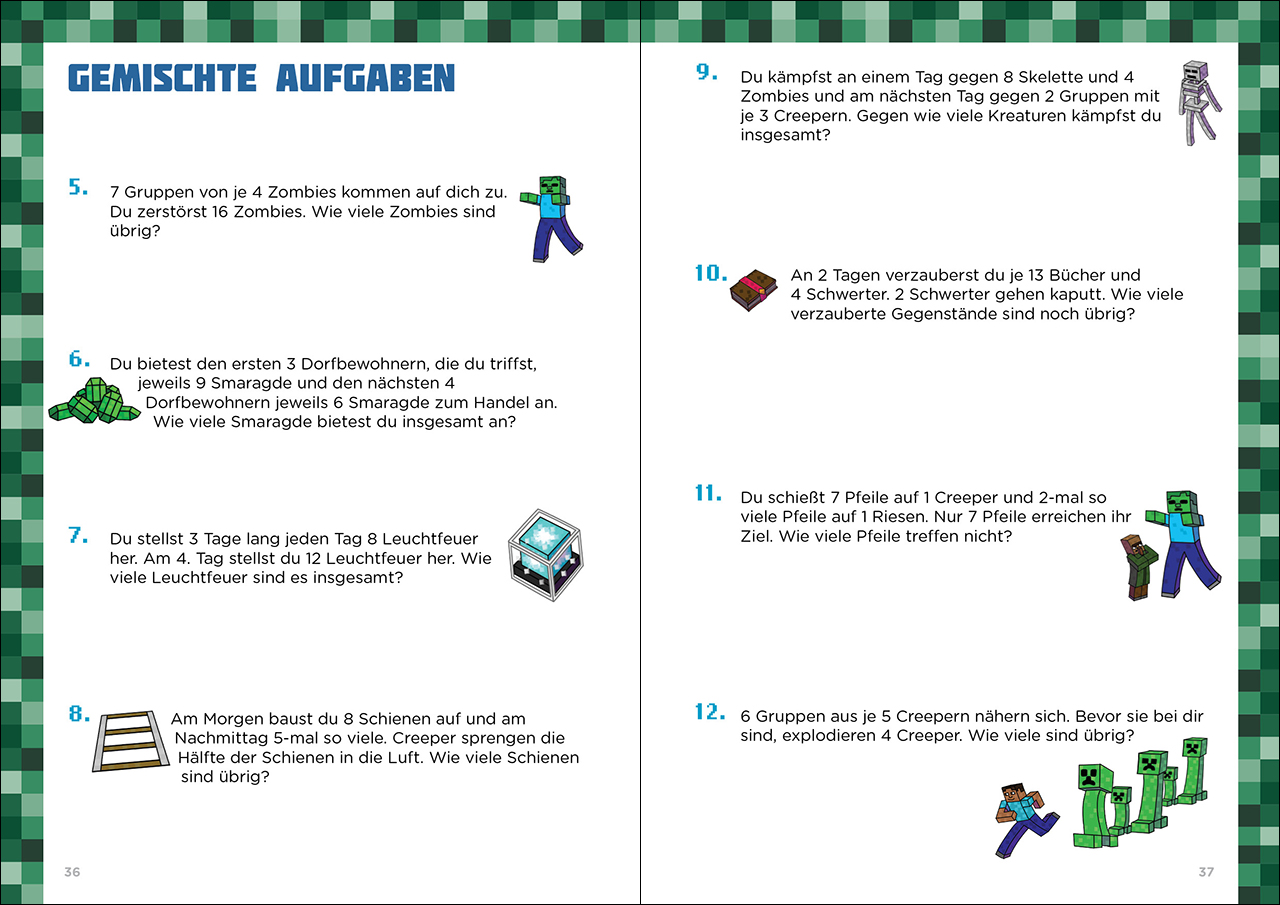 Mathe für Minecrafter - Mein extrastarkes Übungsbuch 9783743215580_3