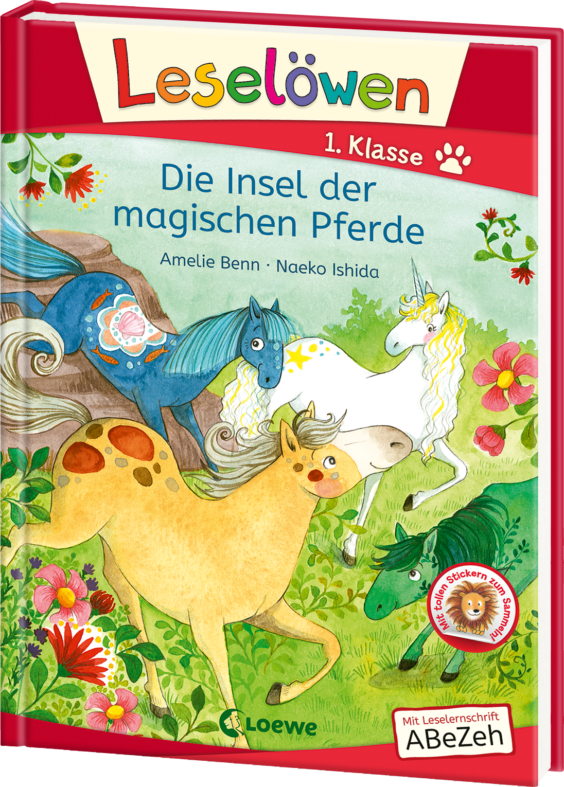 Leselöwen 1. Klasse - Die Insel der magischen Pferde 9783743211766