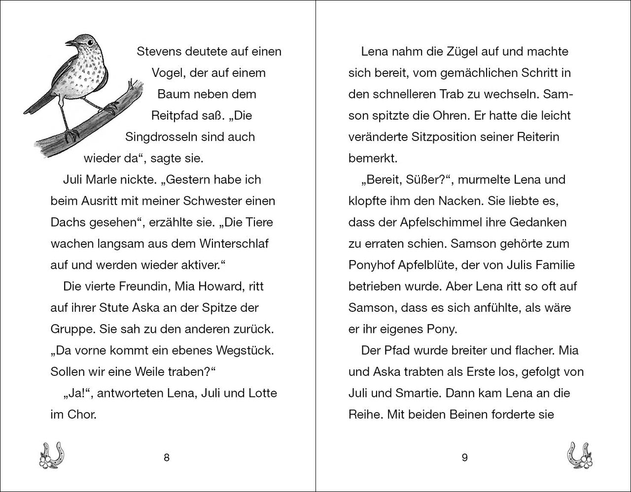 Ponyhof Apfelblüte (Band 22) - Lena und Samson retten den Wald 9783743216693_6