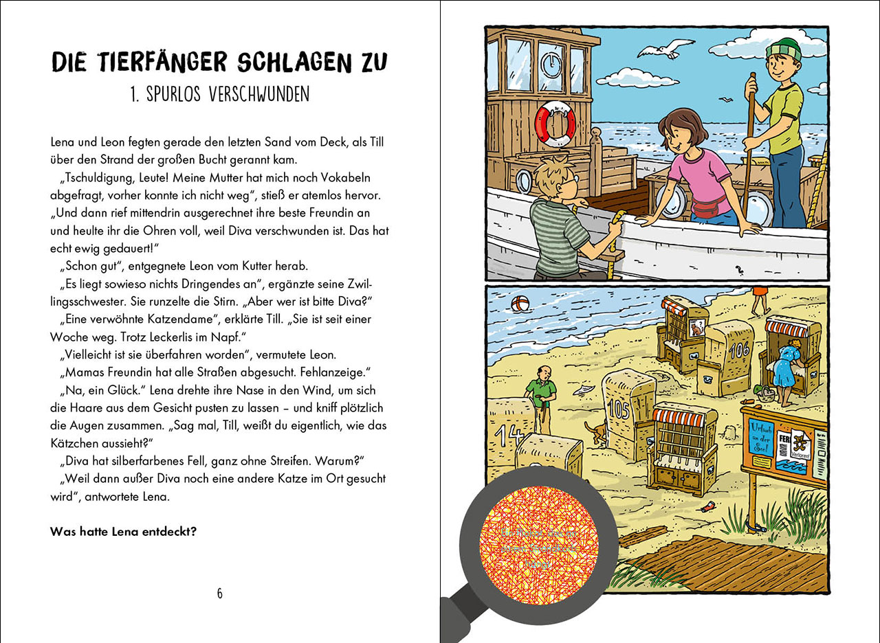 Findest du die Spur? - Die geraubte Perlenkette 9783743215672_2
