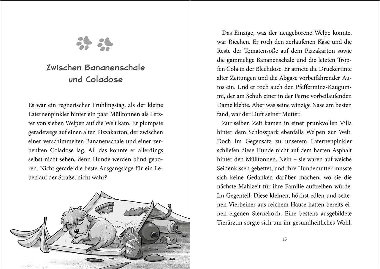 Die Straßengäng (Band 1) - Eine Pfote wäscht die andere 9783743215115_07