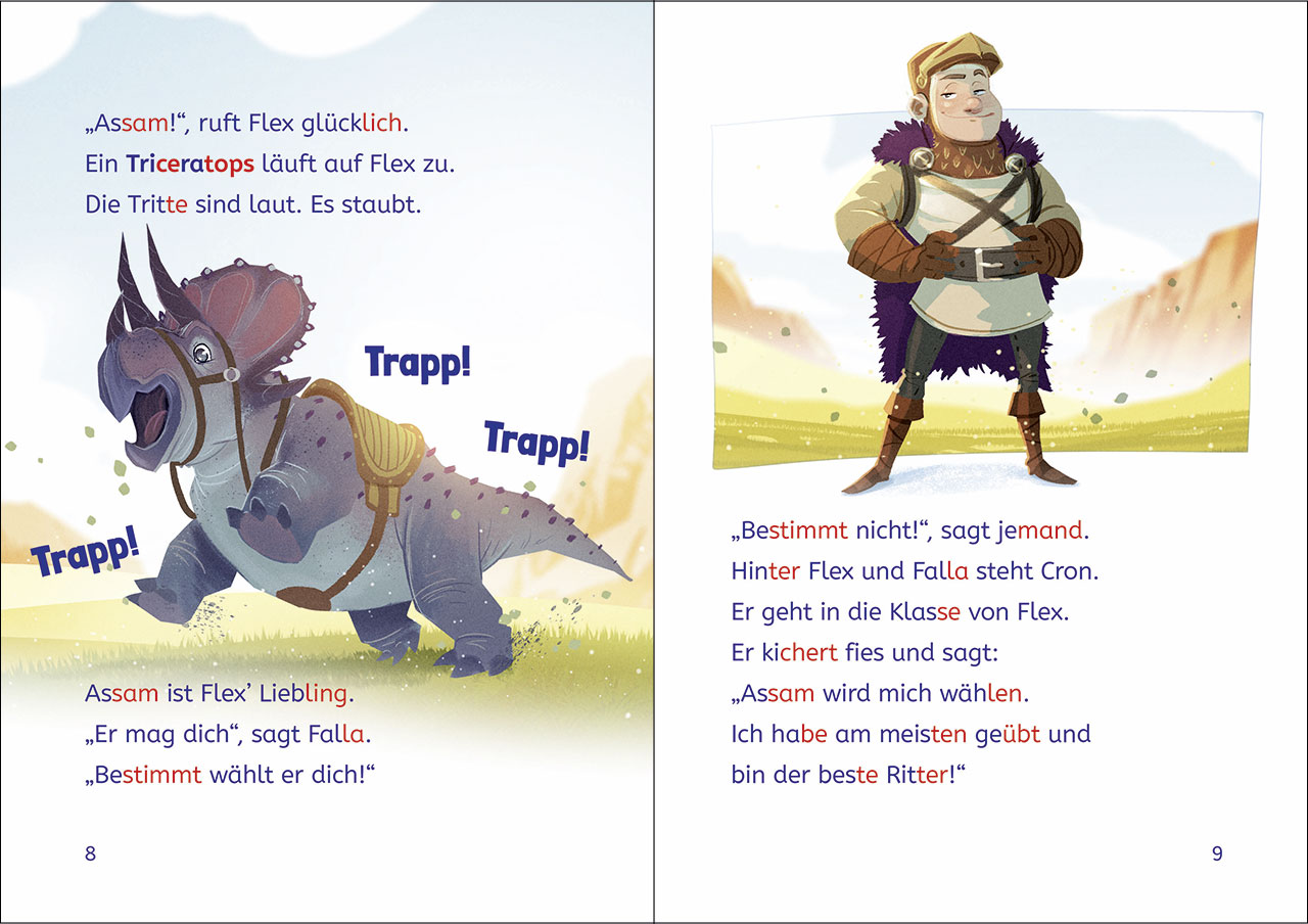 Leselöwen 2. Klasse - Vorsicht, T-Rex! 9783743218185_06