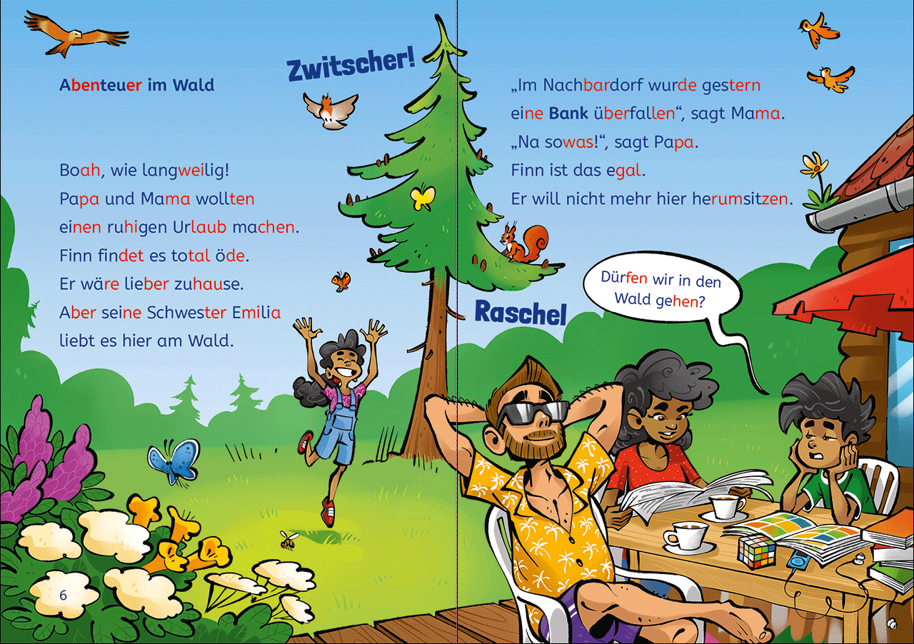 Leselöwen 2. Klasse - Das Versteck der Bankräuber 9783743220720_11