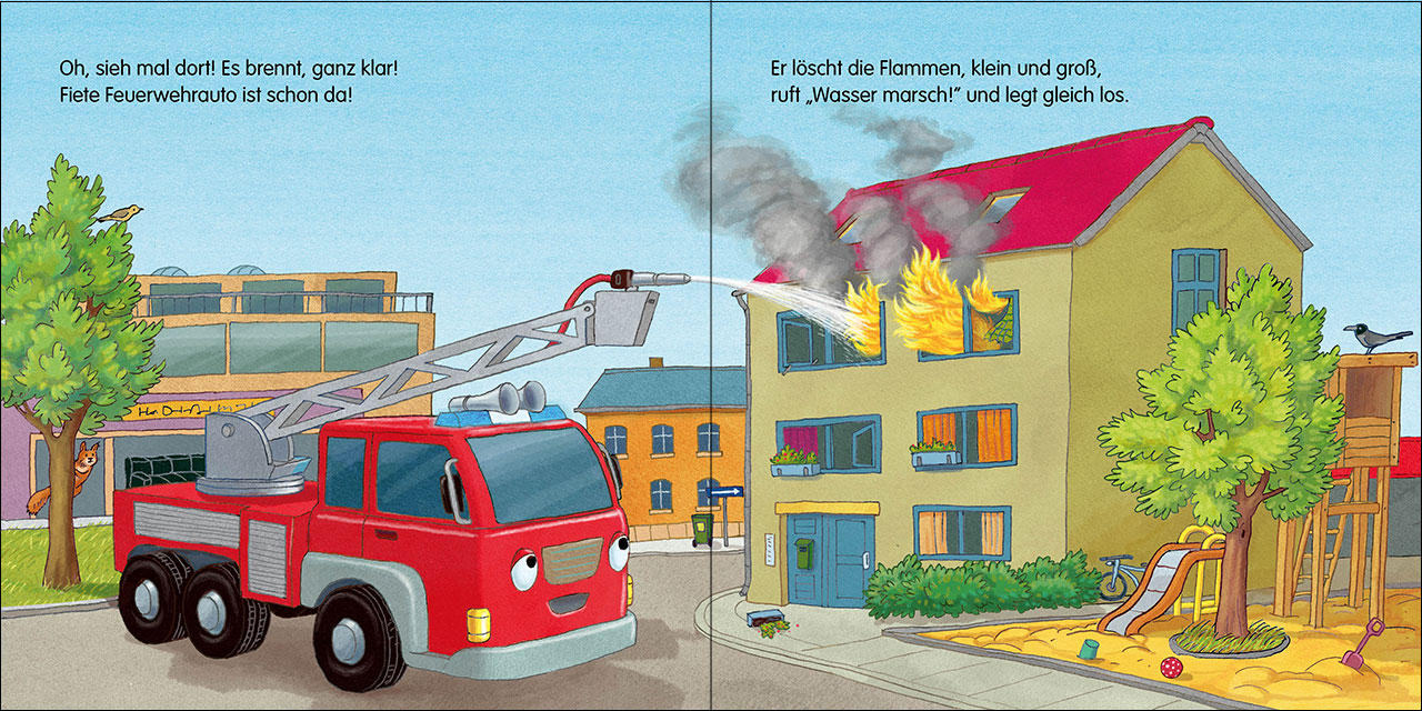 Gute Nacht, kleines Feuerwehrauto! 9783743216501_5