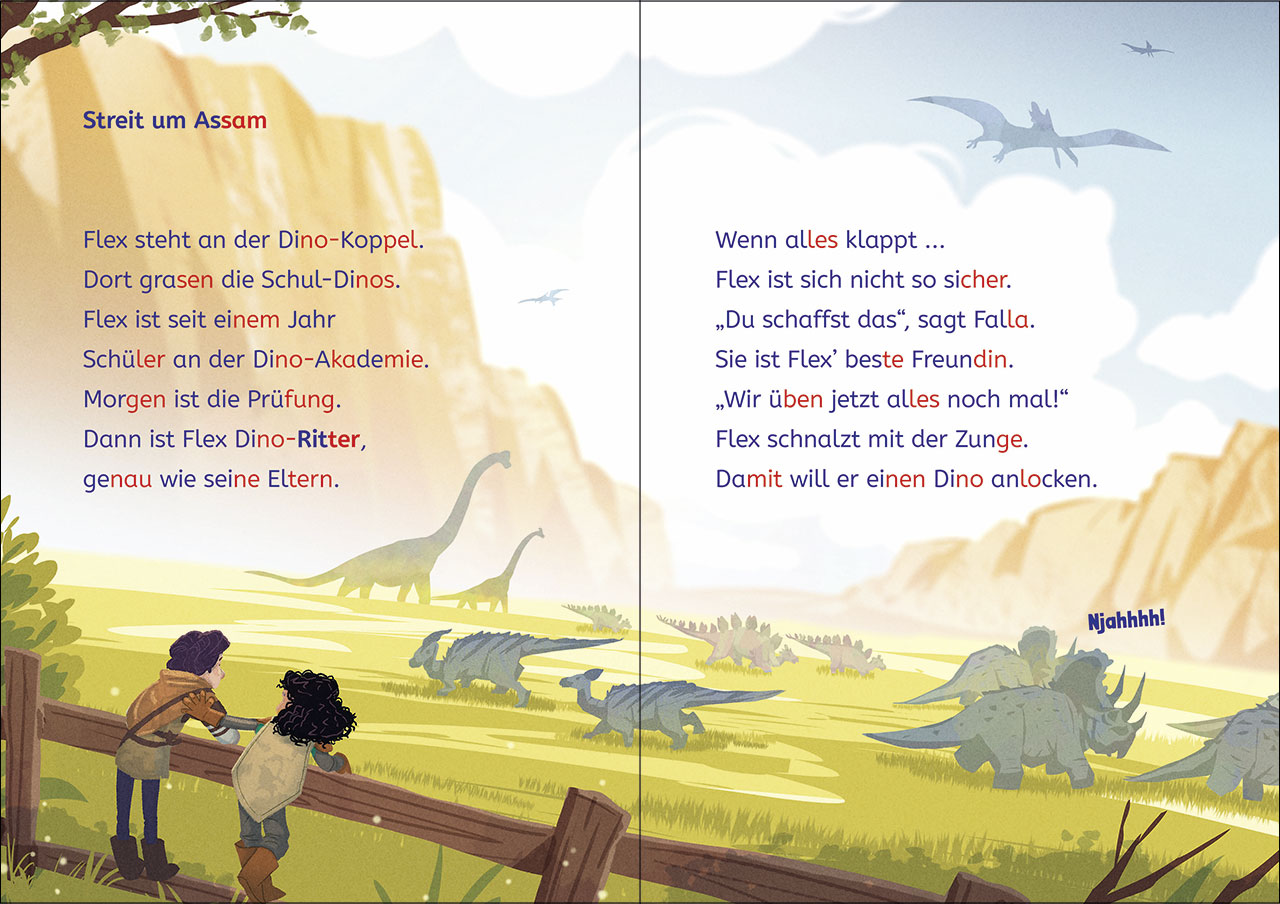 Leselöwen 2. Klasse - Vorsicht, T-Rex! 9783743218185_05
