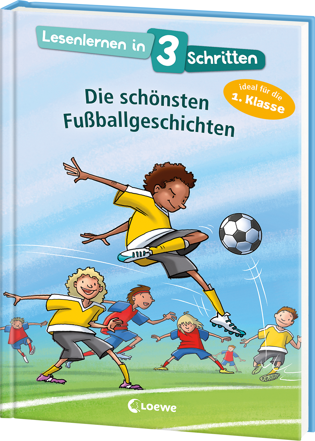 Lesenlernen in 3 Schritten - Die schönsten Fußballgeschichten 9783743203433