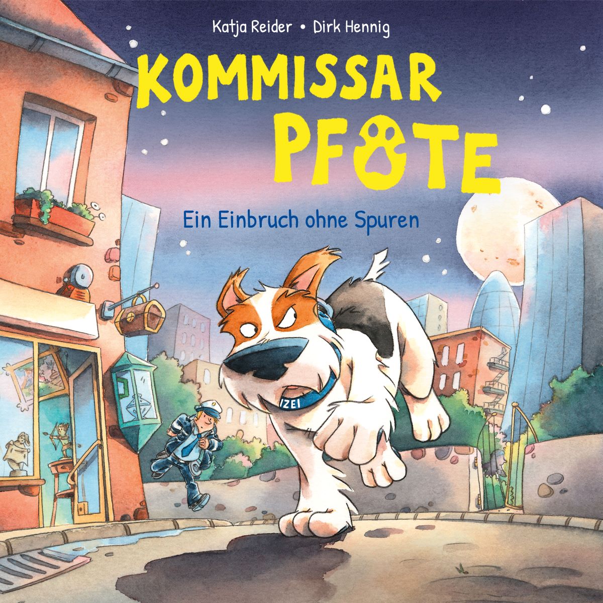 Hörbuchcover Kommissar Pfote Ein Einbruch ohne Spuren, Linkziel: Titeldetailseite des Hörbuchs