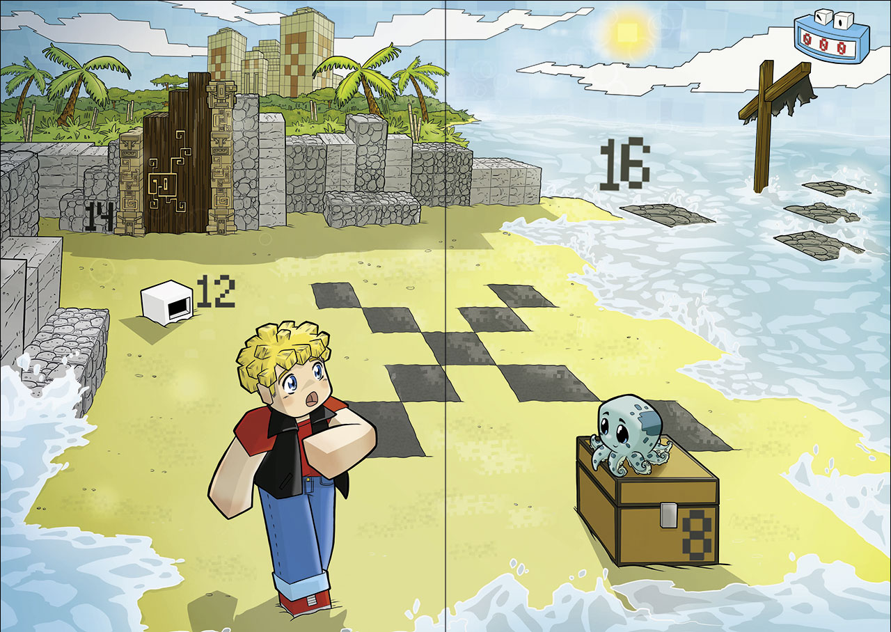Der Minecraft Code (Band 2) - Gefahr auf der Pixelinsel 9783743219809_06