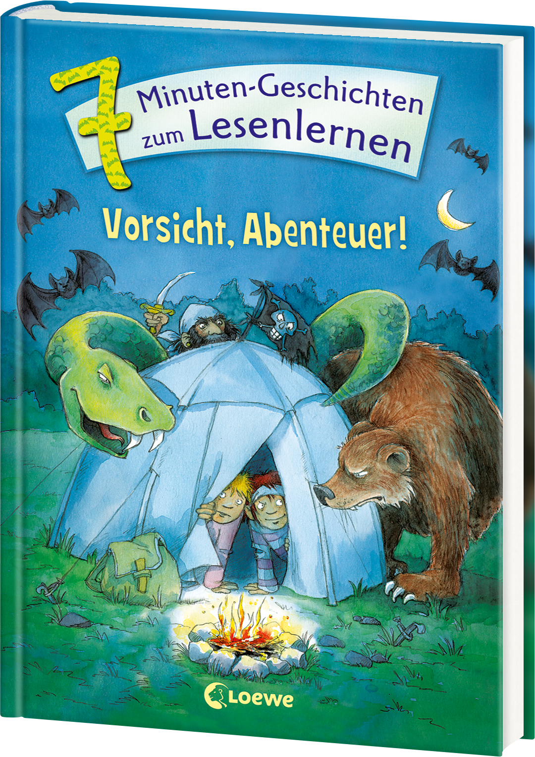 Leselöwen - Das Original - 7-Minuten-Geschichten zum Lesenlernen - Vorsicht, Abenteuer!