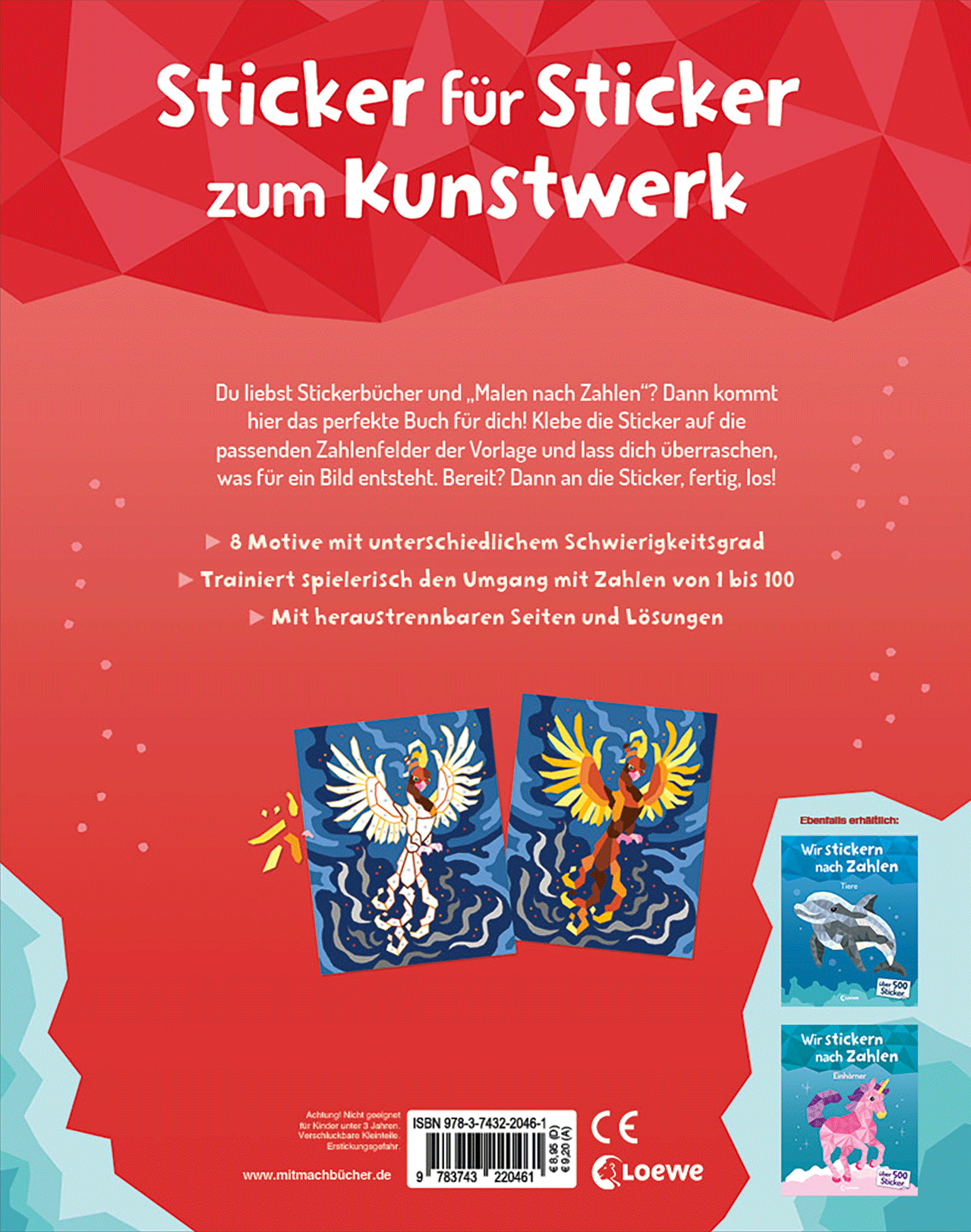 Wir stickern nach Zahlen - Fantasy 9783743220461_01