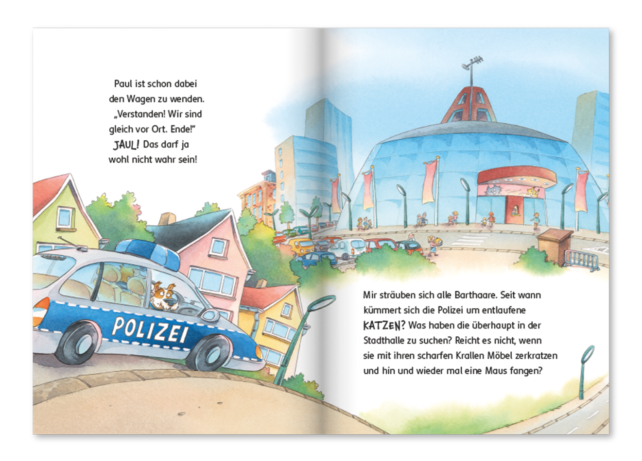 Kommissar Pfote Innenseite Band 4; Linkziel: Titeldetailseite Band 4