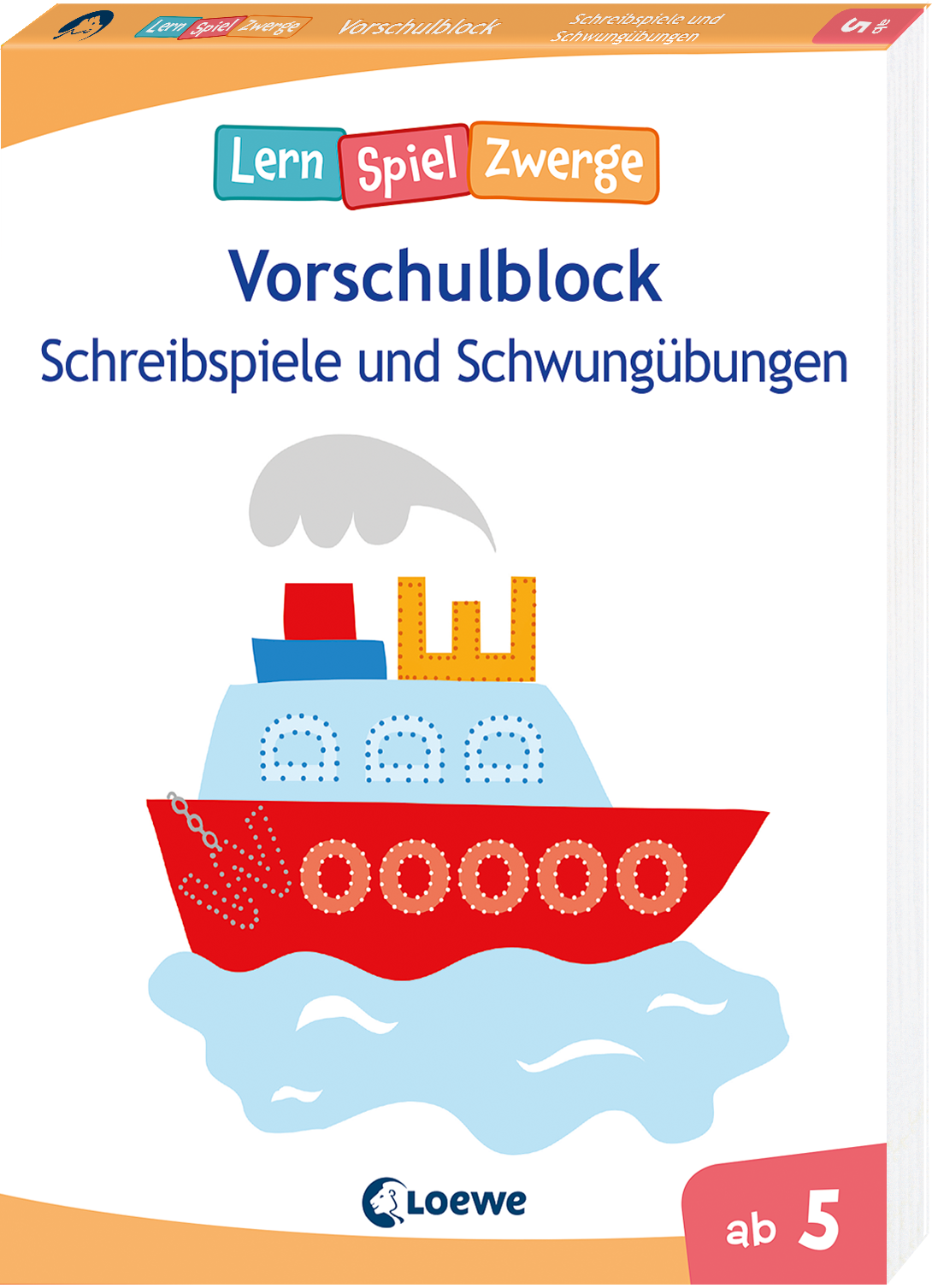 Die neuen LernSpielZwerge - Schreibspiele und Schwungübungen 9783743203327