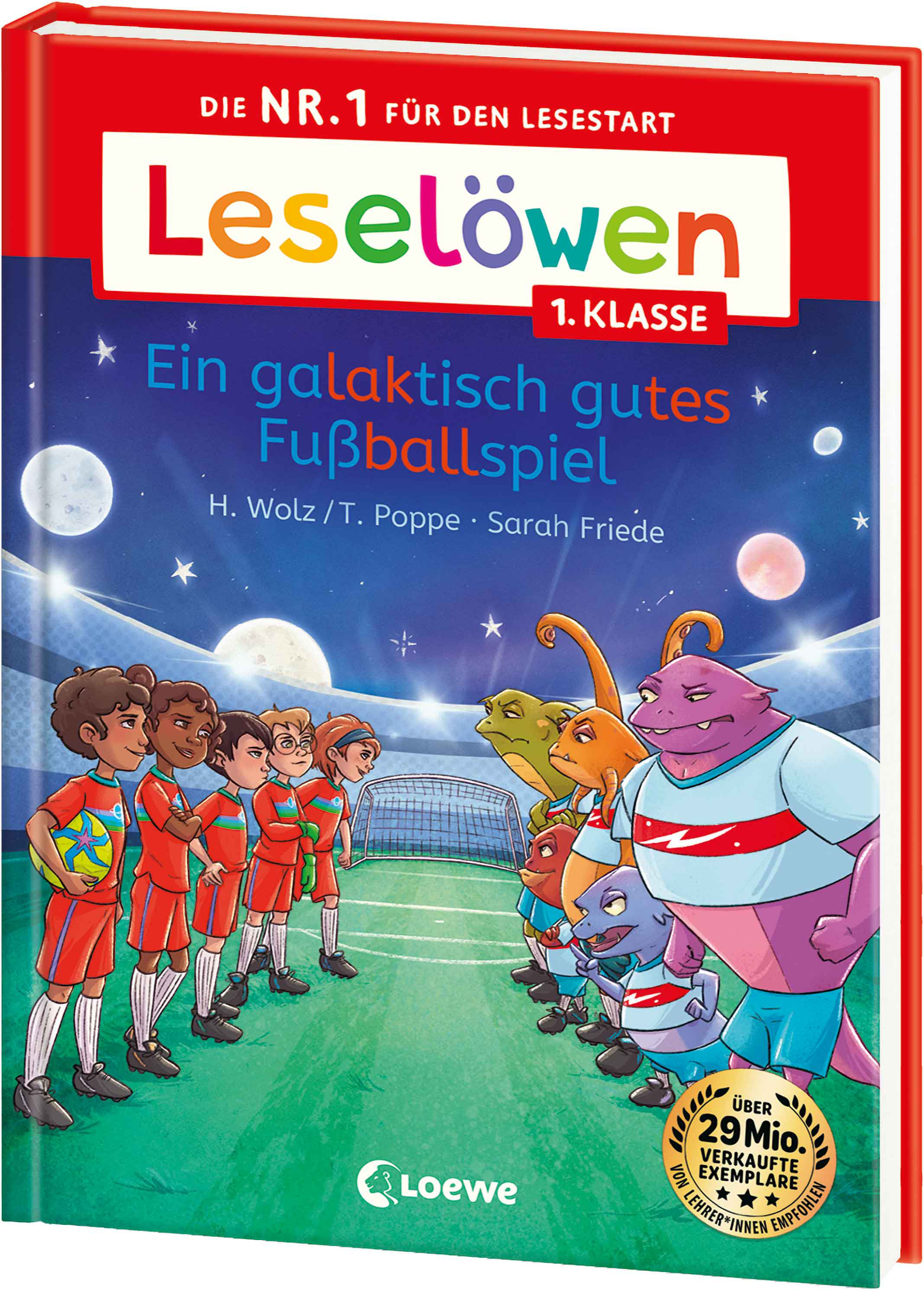 Leselöwen 1. Klasse - Ein galaktisch gutes Fußballspiel 9783743220782