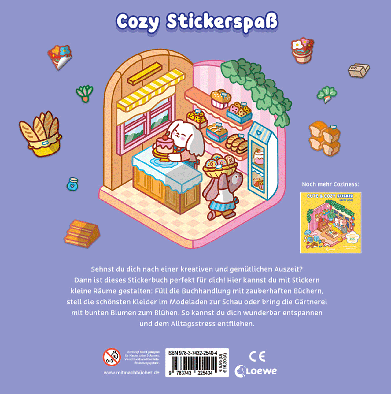 Cute & Cozy Sticker - Comfy Shops 9783743225404_01