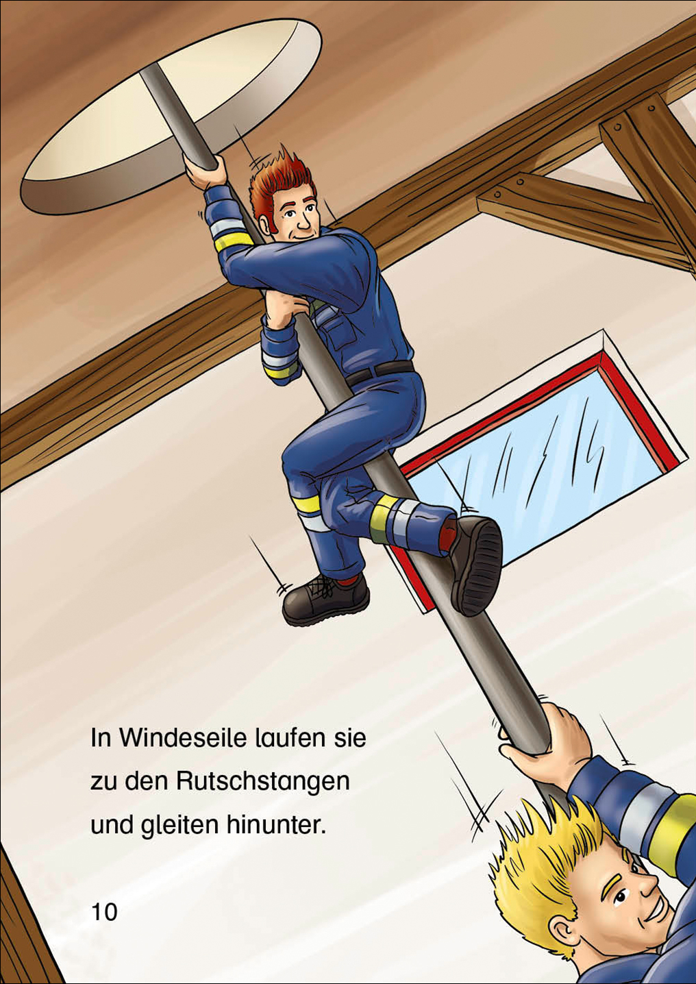 Leselöwen 1. Klasse - Achtung, Feuerwehr im Einsatz! 9783743207578_4