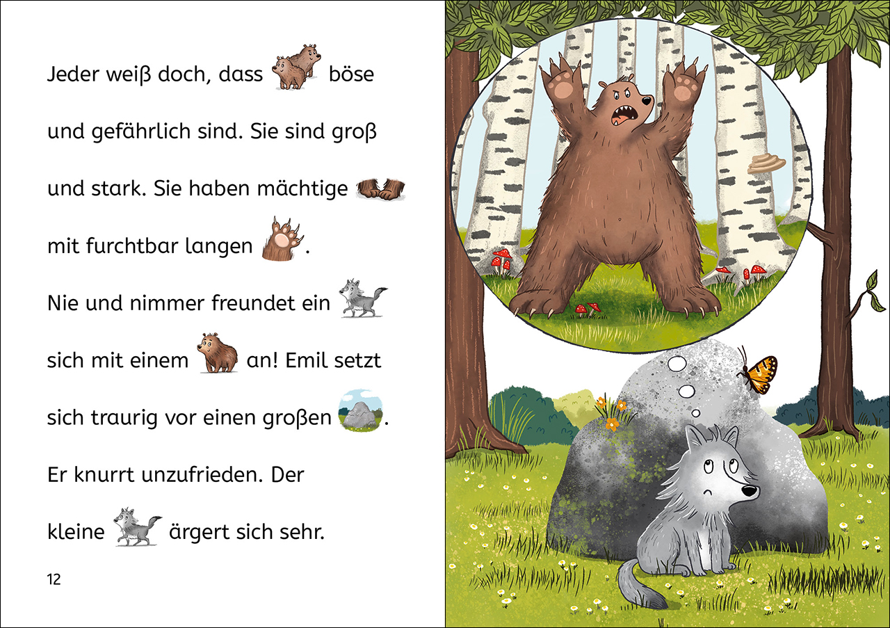 Bildermaus - Der kleine Wolf findet einen Freund 9783743214200_4