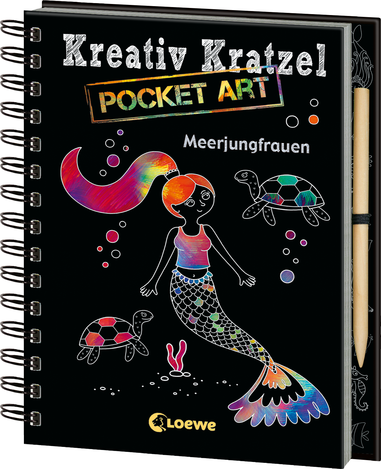 Creative Scratching Pocket Art: Mermaids 9783743200821