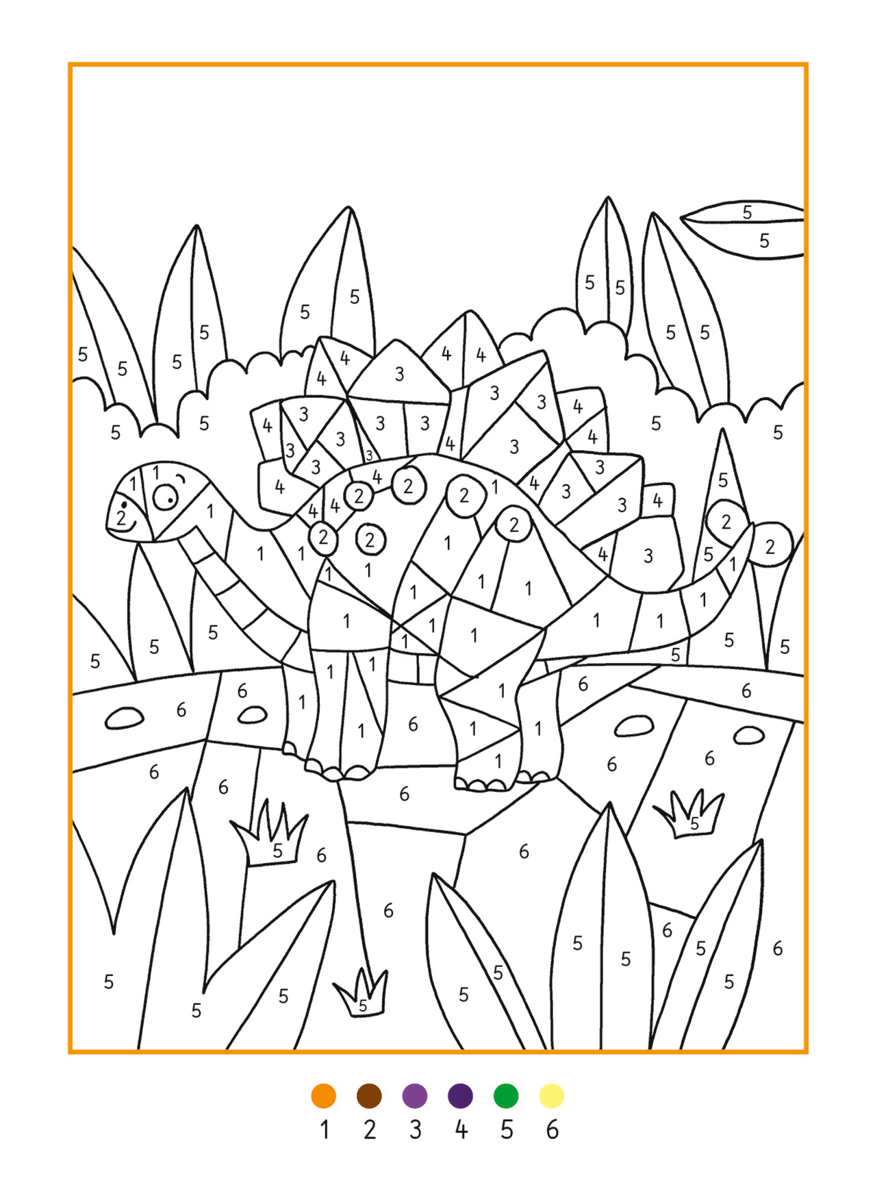 Meine Dino-Welt - Malen nach Zahlen 9783743224599_11