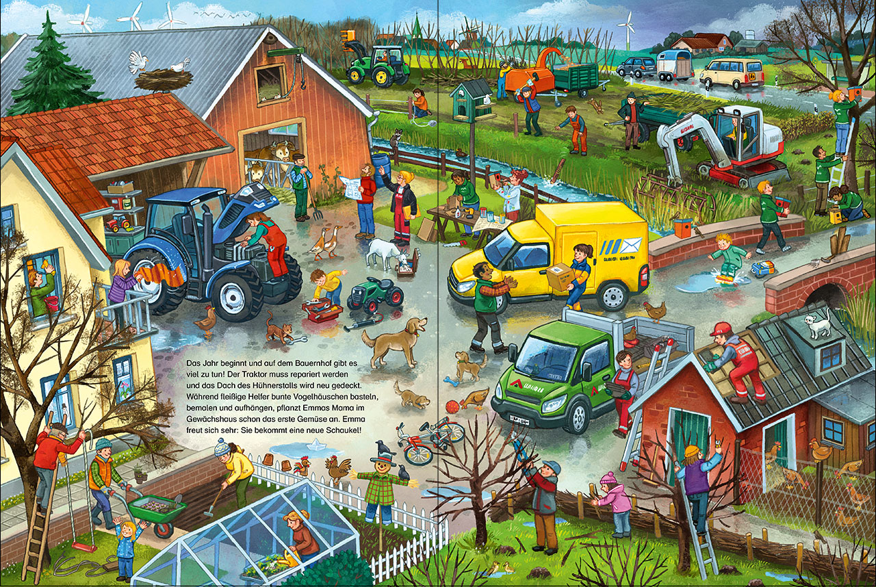 Das große Bauernhof-Wimmelbuch 9783743210547_05