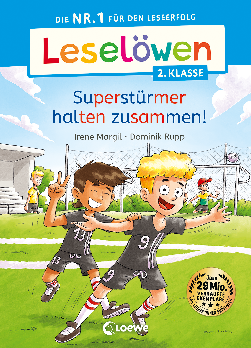 Leselöwen; Superstuermer halten zusammen; Linkziel: Titeldetailseite