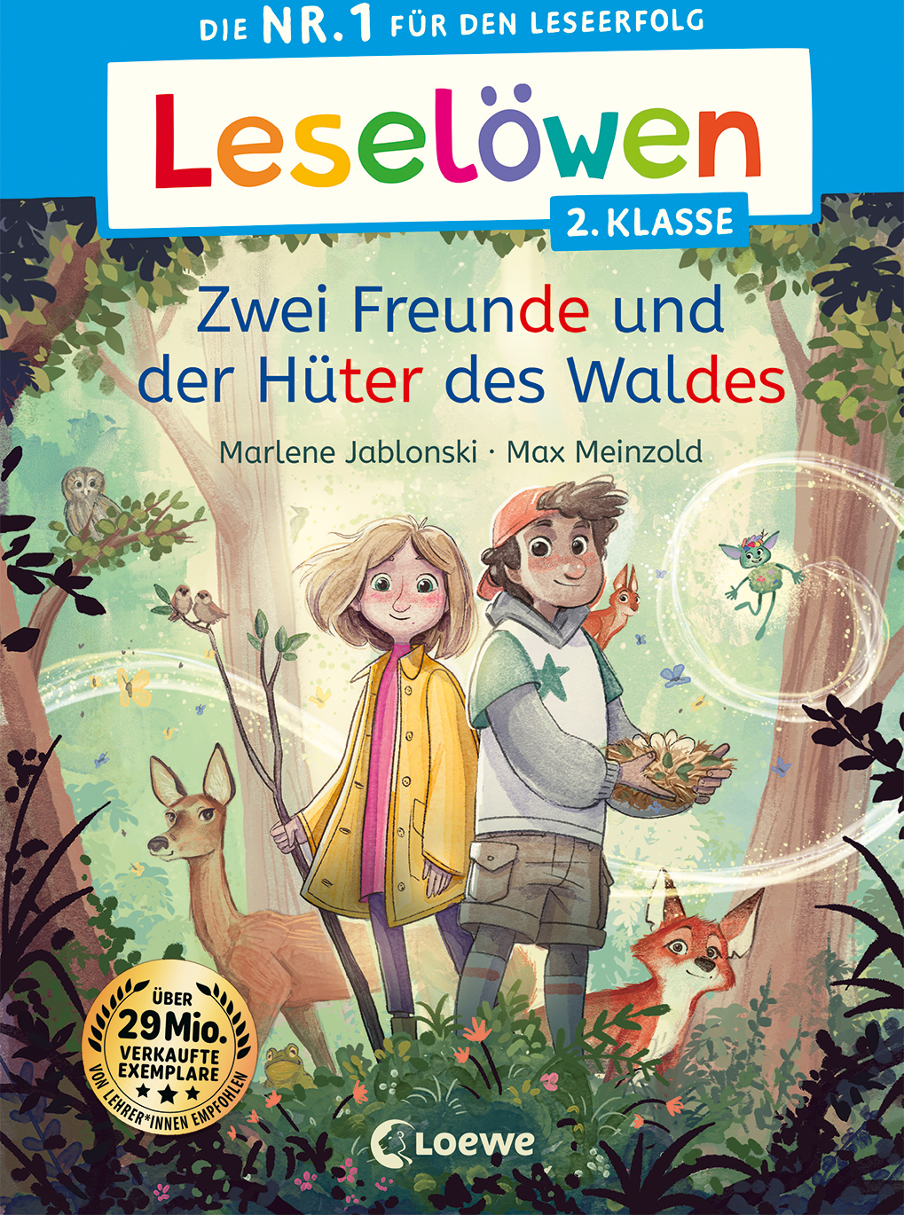 Leselöwen 2. Klasse - Zwei Freunde und der Hüter des Waldes 9783732025985