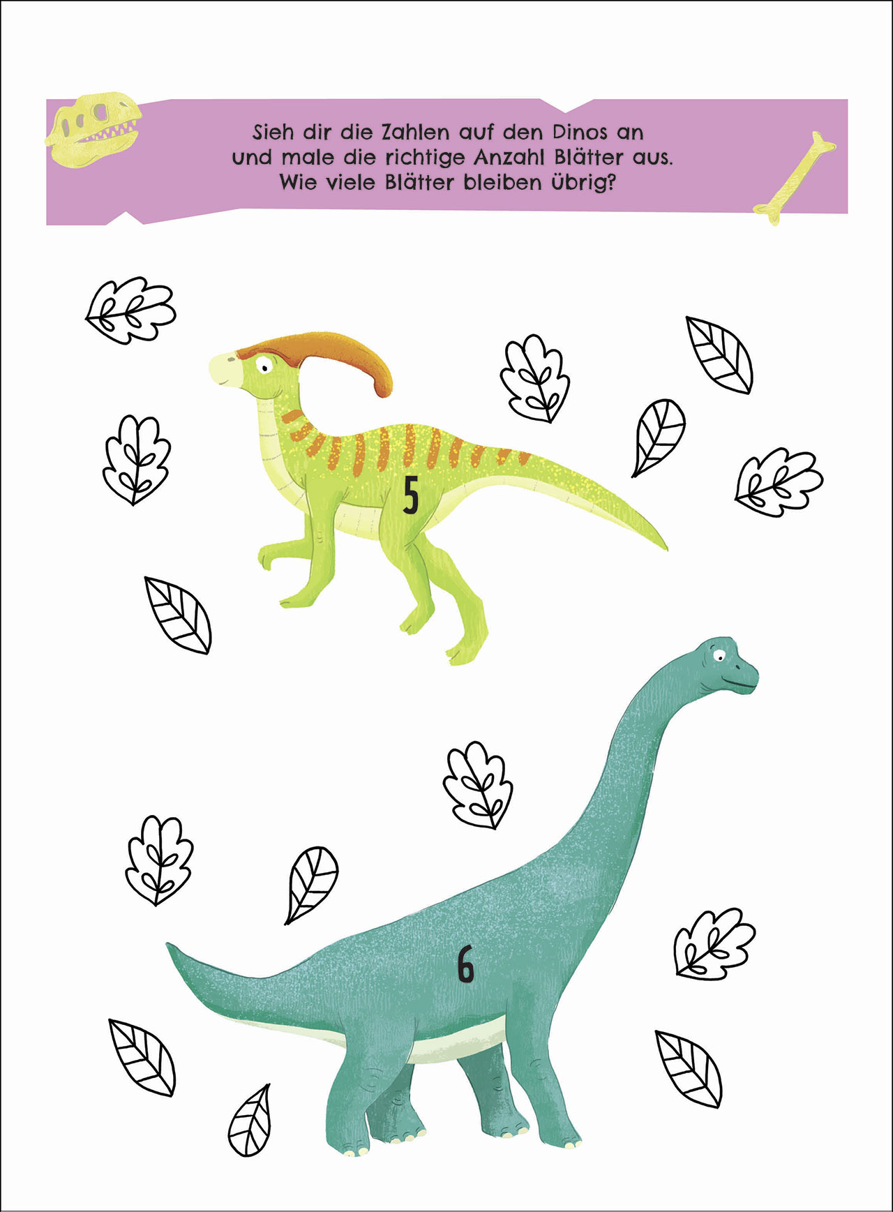 Meine Dino-Welt - Rätselspaß mit Stickern 9783743220546_05