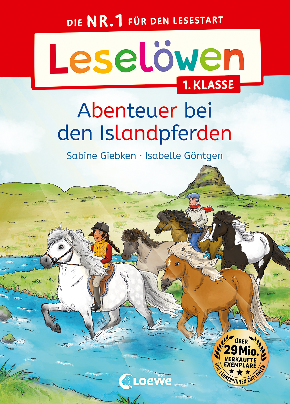 Leselöwen 1. Klasse - Abenteuer bei den Islandpferden 9783732023295
