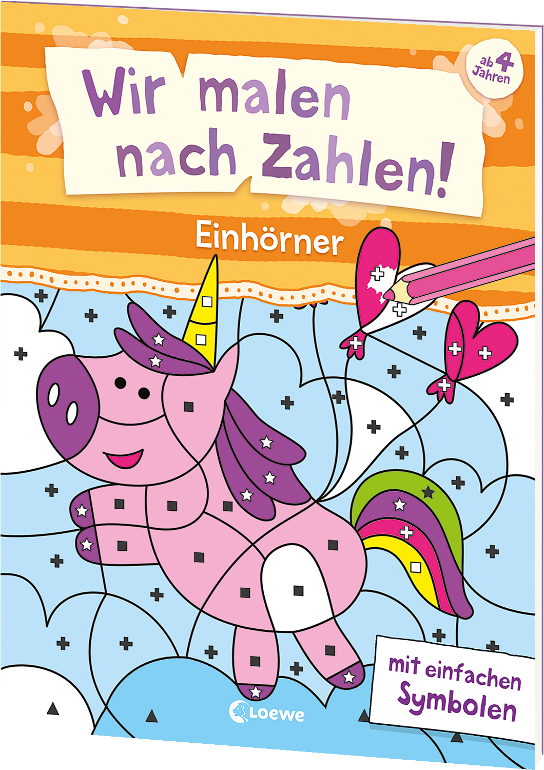 Wir malen nach Zahlen! - Einhörner 9783743218390