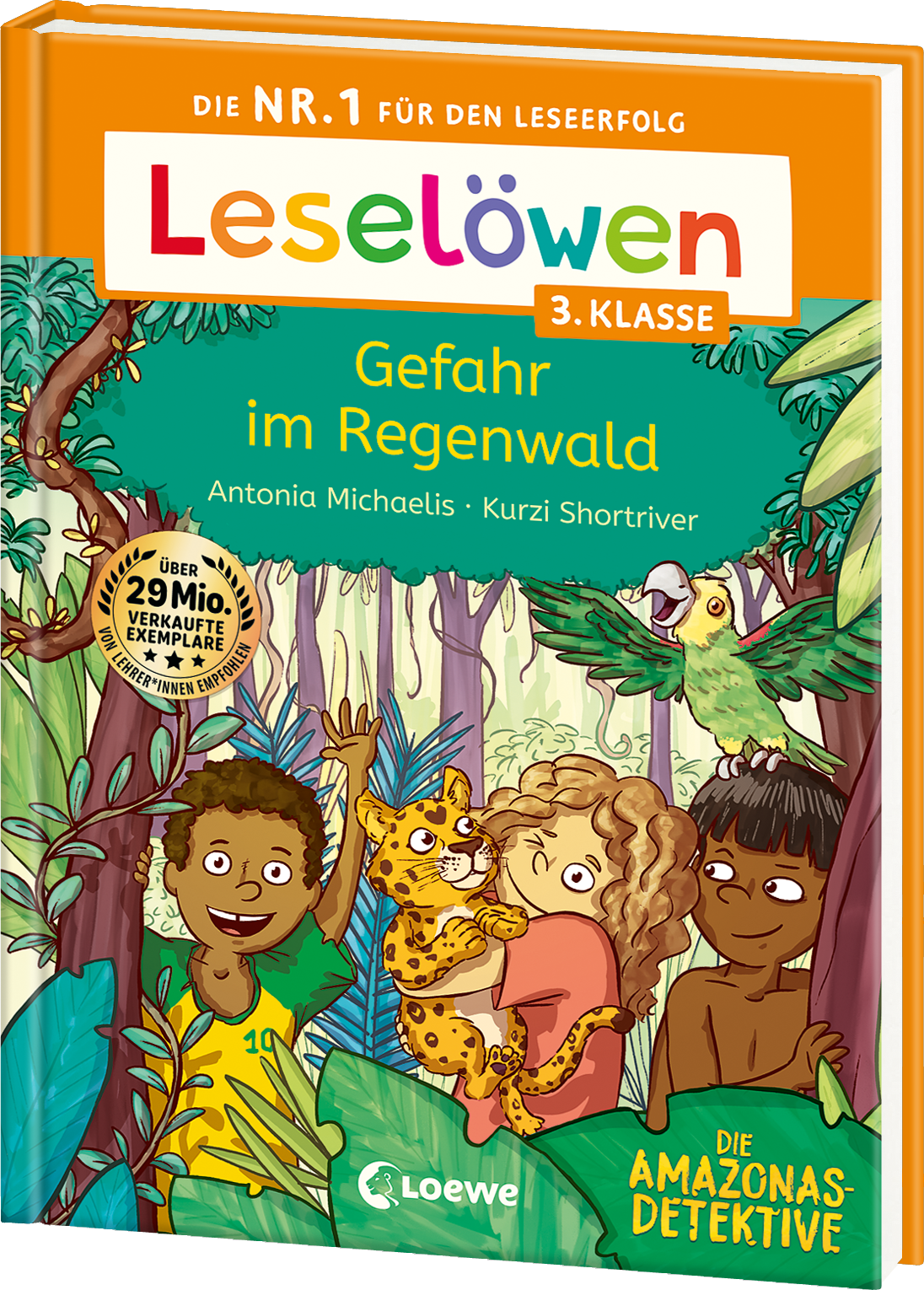 Leselöwen 3. Klasse - Amazonas-Detektive: Gefahr im Regenwald 9783743214910