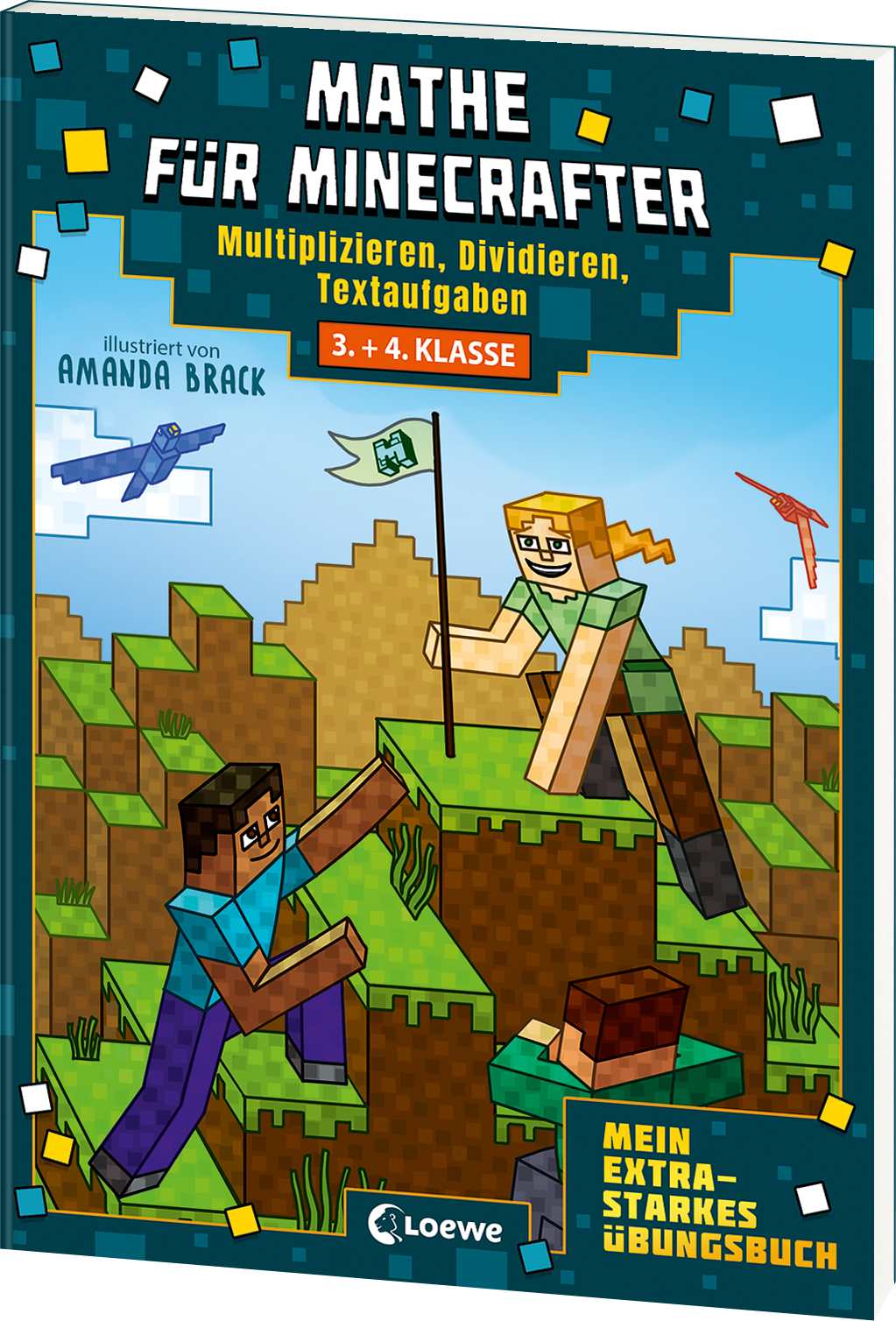 Mathe für Minecrafter - Mein extrastarkes Übungsbuch 9783743215580