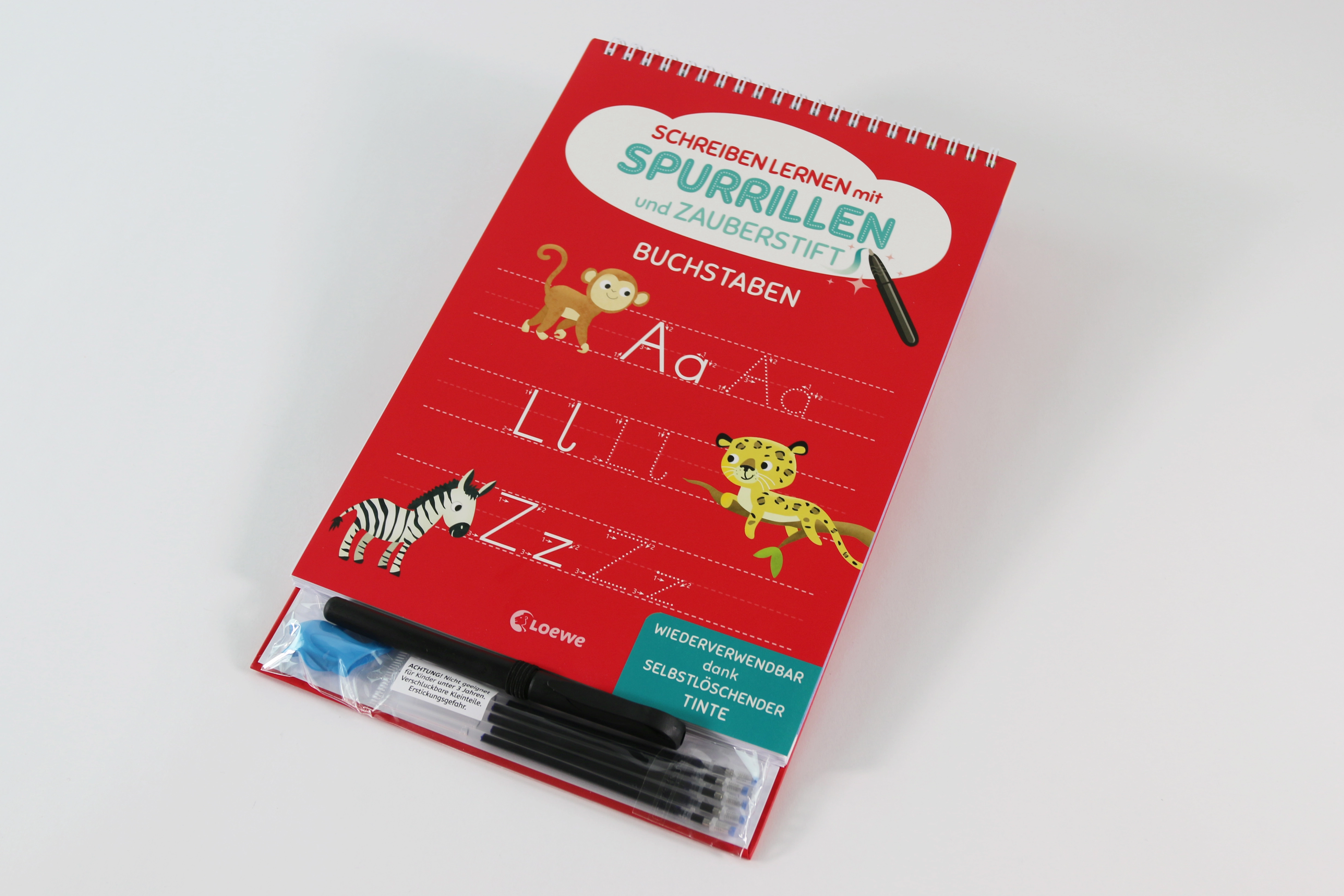 Schreiben lernen mit Spurrillen und Zauberstift - Buchstaben 9783743226753_04