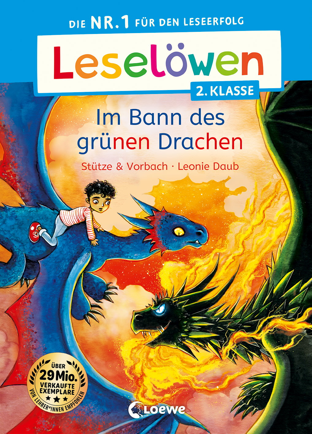 Leselöwen 2. Klasse - Im Bann des grünen Drachen 9783732026395