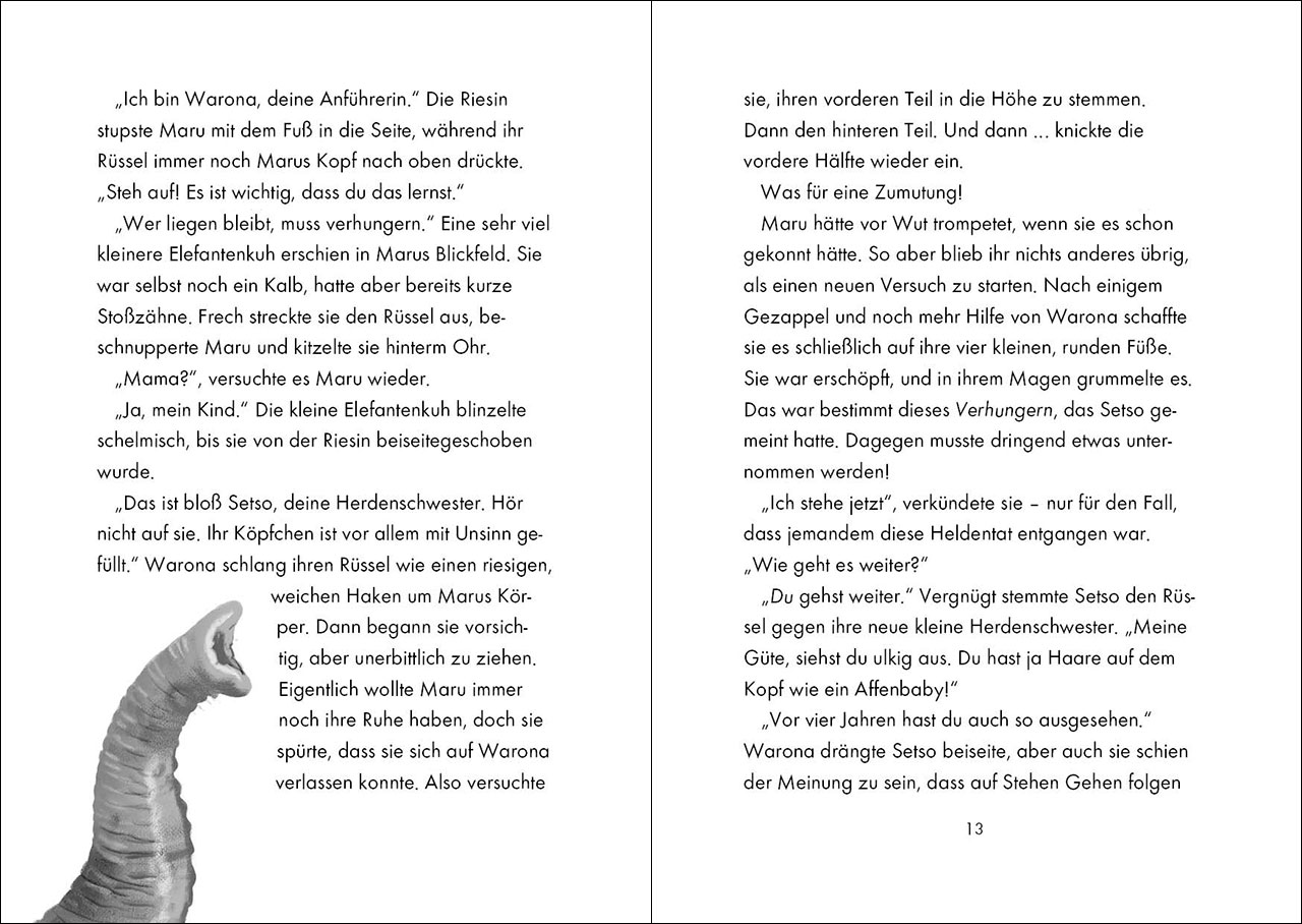 Das geheime Leben der Tiere (Savanne) - Maru - Die Reise der Elefanten 9783743211599_3