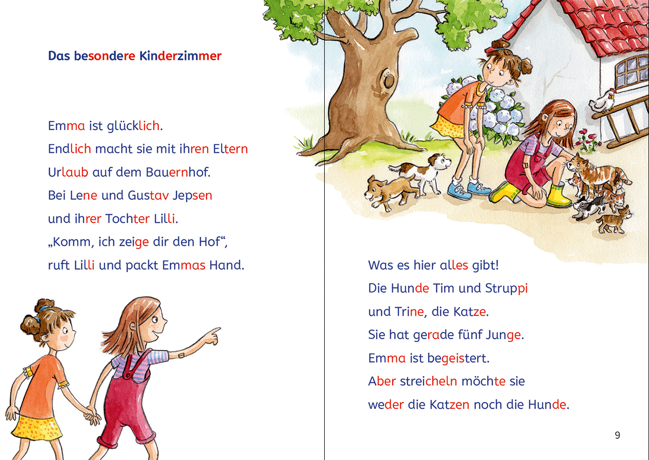 Die besten Silbengeschichten zum Lesenlernen - Pferde und Ponys 9783743223226_11