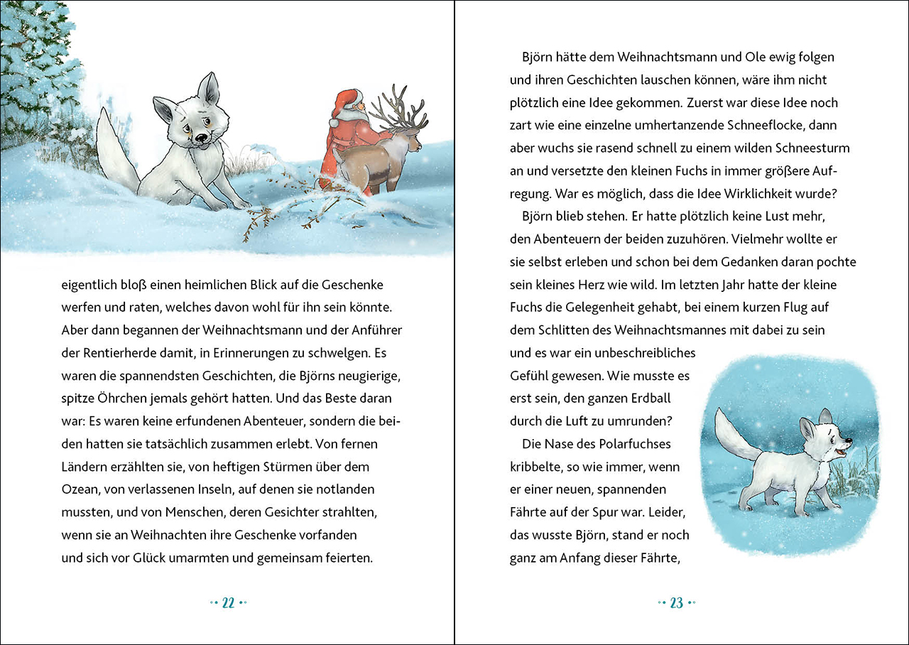 Glöckchen, das Weihnachtspony (Band 3) - Die Magie des Nordlichts 9783743204881_3