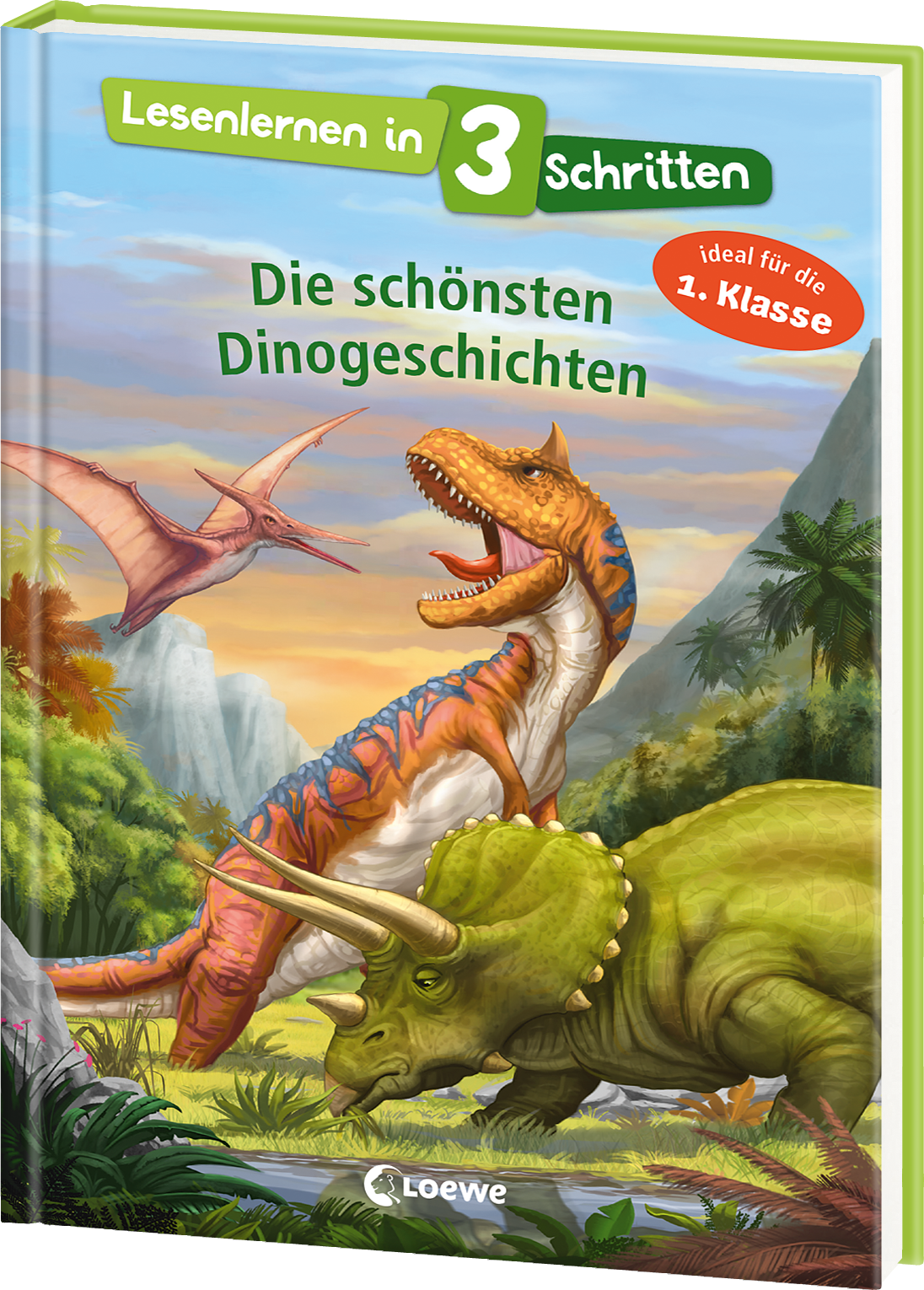 Lesenlernen in 3 Schritten - Die schönsten Dinogeschichten 9783743212930
