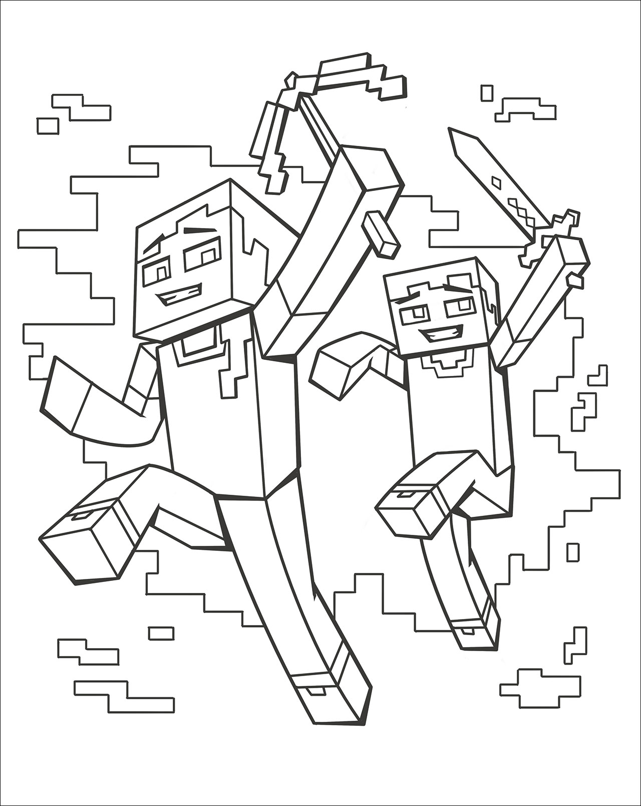 Malbuch für Minecrafter 9783743221260_05
