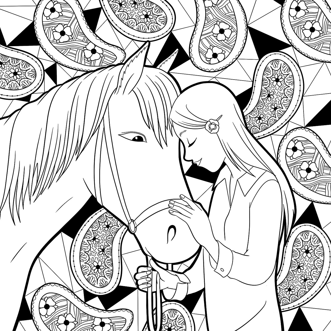 Mal dich glücklich! - Pferde 9783743219885_05 Mal dich glücklich! - Pferde 9783743219885_05