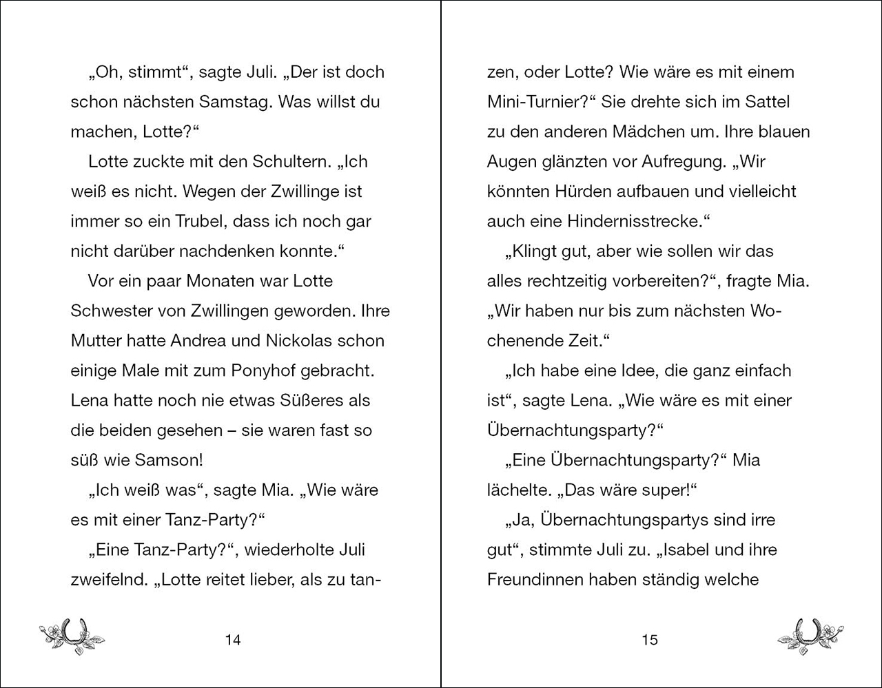 Ponyhof Apfelblüte (Band 12) - Lotte und die Übernachtungsparty 9783785589403_4