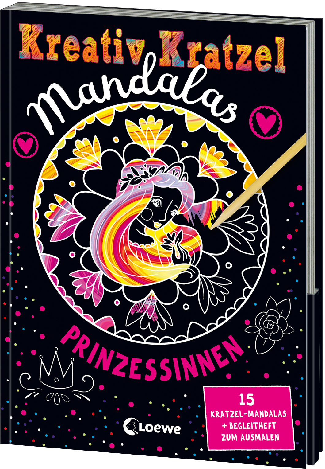 Creative Scratching Mandalas: Princesses 9783743200753