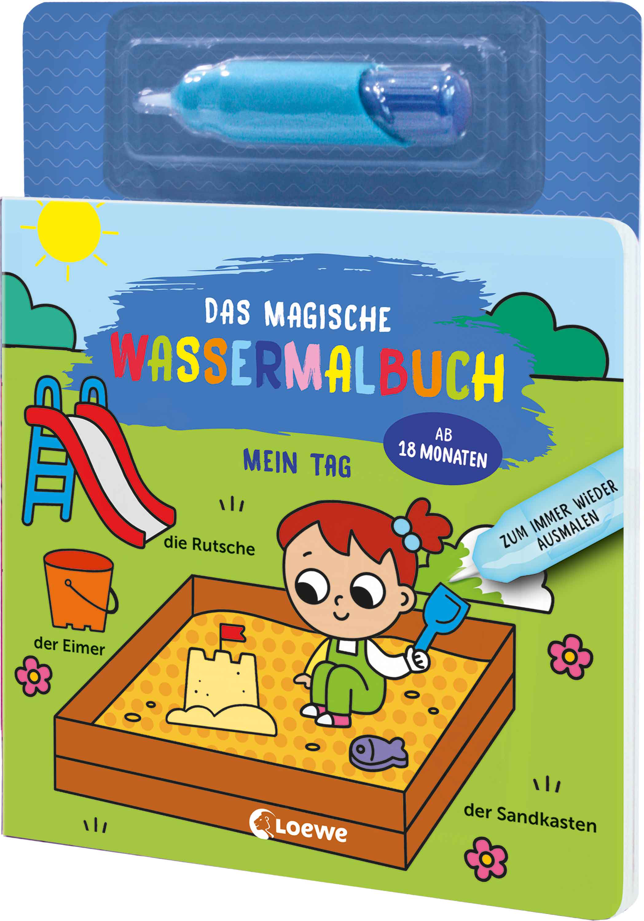 Das magische Wassermalbuch - Mein Tag 9783743224728