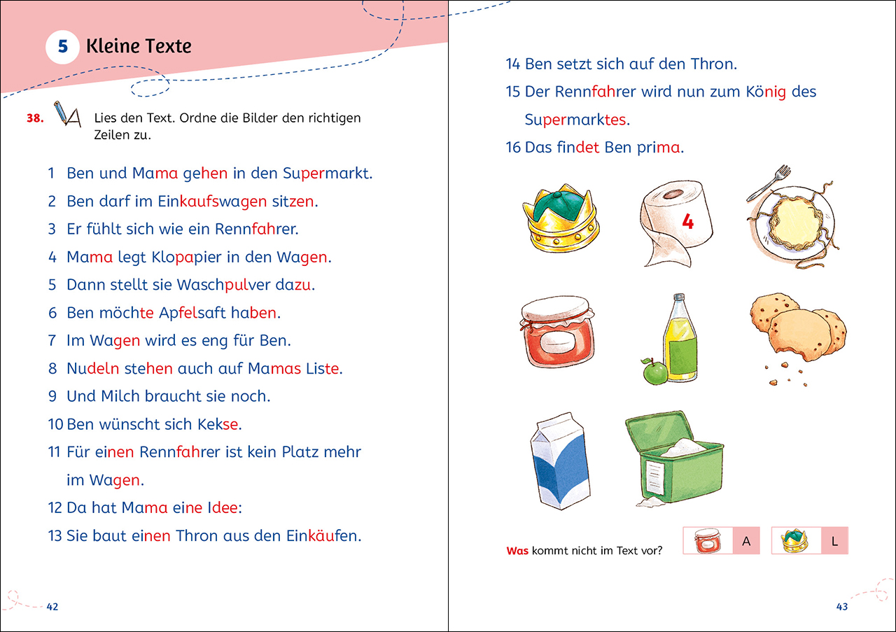 Leselöwen Lernhilfen - Lesen lernen - 1. Klasse  9783743213531_3