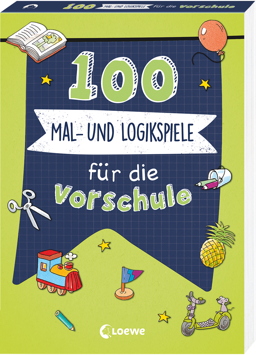 100 Mal- und Logikspiele für die Vorschule 9783743209275